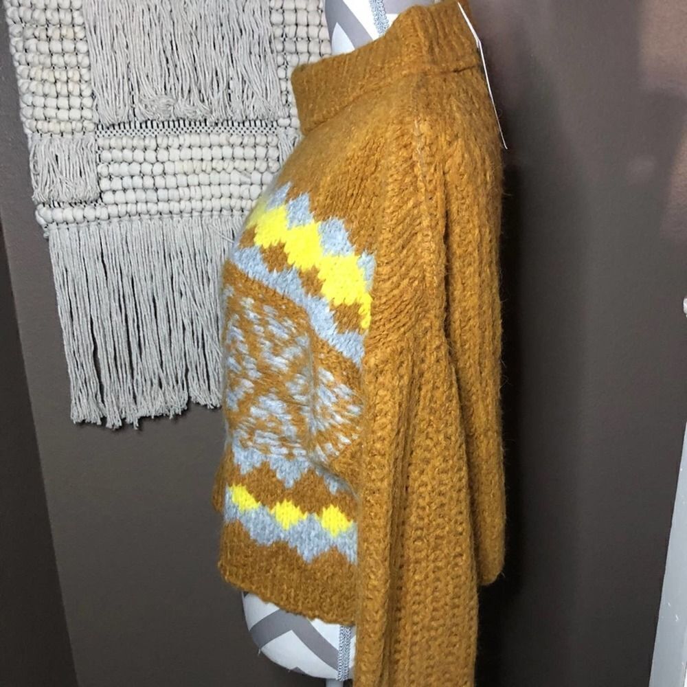 Free People Fair Isle Alpine Pullover Sweater - Picture 9 of 12